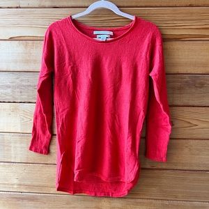 Max Studio Size M Red Sweater